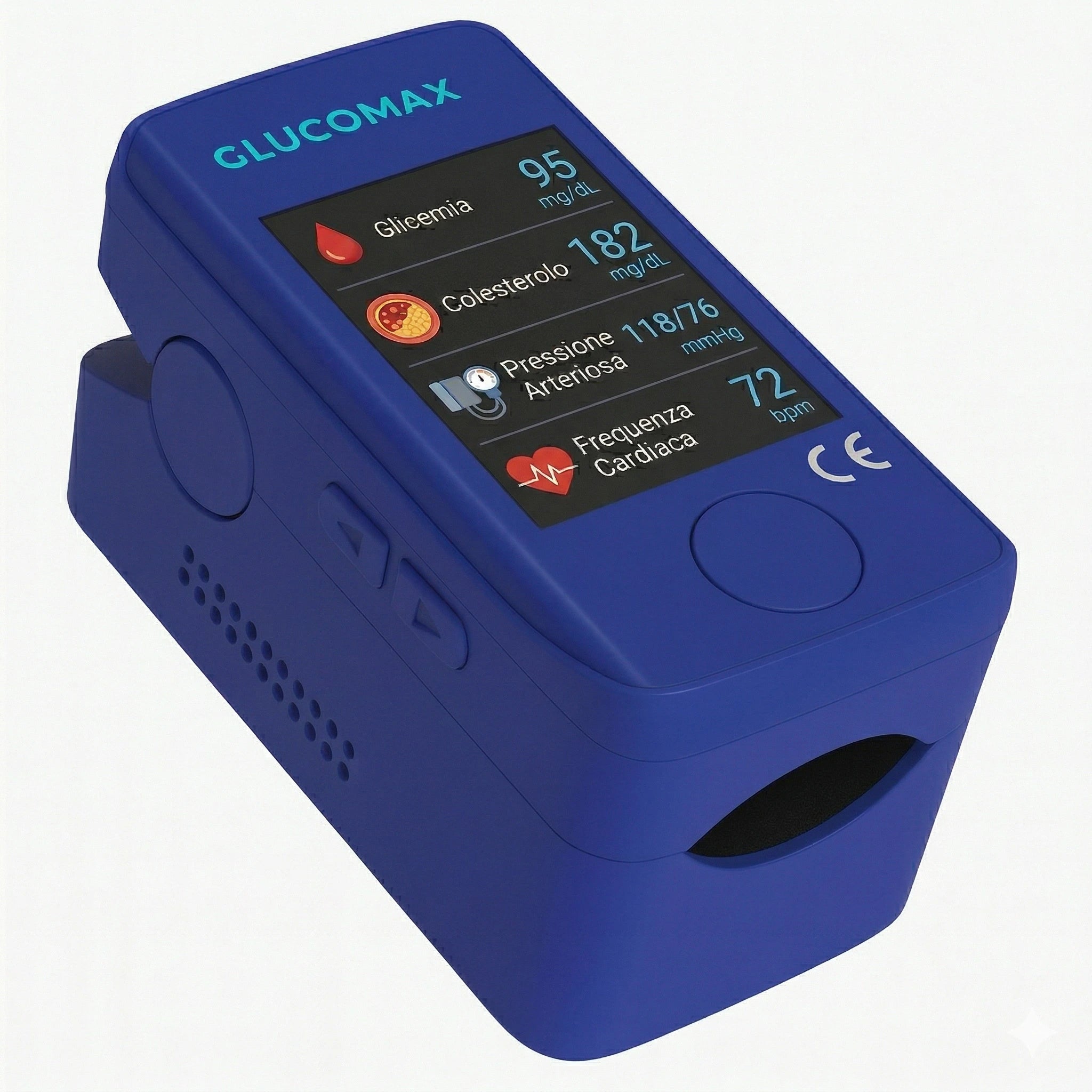 GlucoMax – Controllo 3 in 1: Glicemia, Pressione e Colesterolo