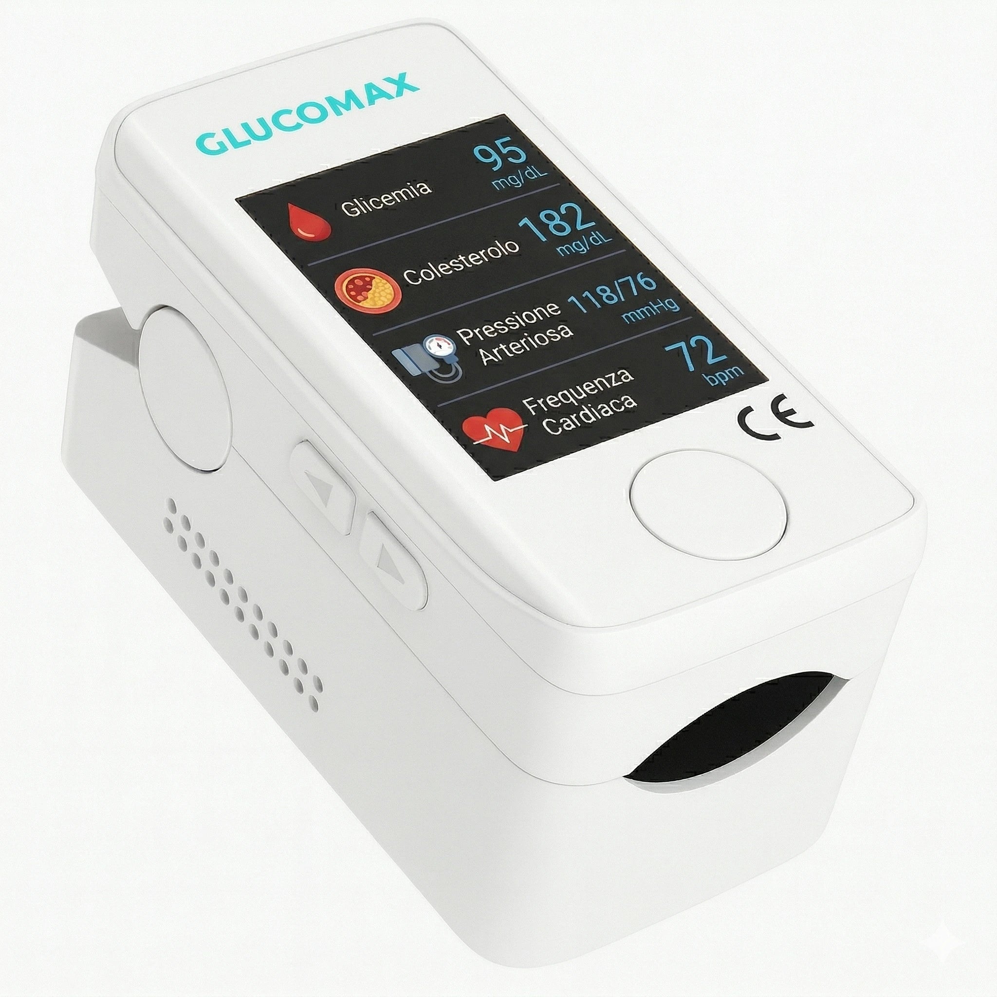 GlucoMax – Controllo 3 in 1: Glicemia, Pressione e Colesterolo